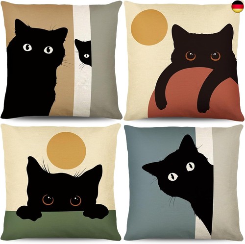 Dekorativ kissenbezug katze - kissenbezug,