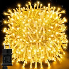 LED Lichterkette Außen Innen Dekor IP44 Party Strom Xmas Garten Deko 8 Modi