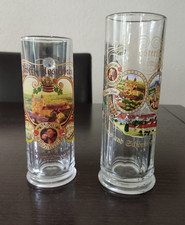 Set: 2 Bierseidel Irseer Klosterbrauerei mit Henkel  Damen-Seidel+ Herrenseidel