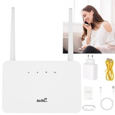 LTE Modemrouter mit SIM-Kartensteckplatz WLAN Router 4G/5G Wireless WiFi 300Mbps