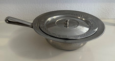 Bettpfanne, mit Deckel, alt