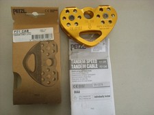 PETZL, Seilrolle Tandem, Doppelseilrolle , P21 CAB,  für Seile bis 12 mm,neu