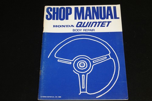 Honda quintet 1982 - quintet, manual