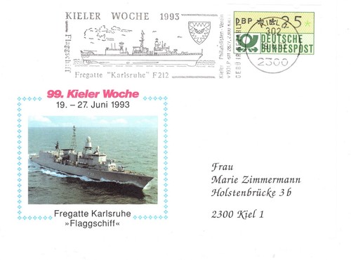 Kieler woche 1993 fregatte - woche,