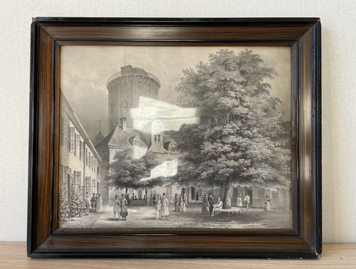 Antiker brauner holz - brauner,