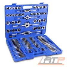 ENVA GEWINDESCHNEID-SATZ 110-tlg. M2 - M18 FEINGEWINDE GEWINDE BOHRER SCHNEIDER