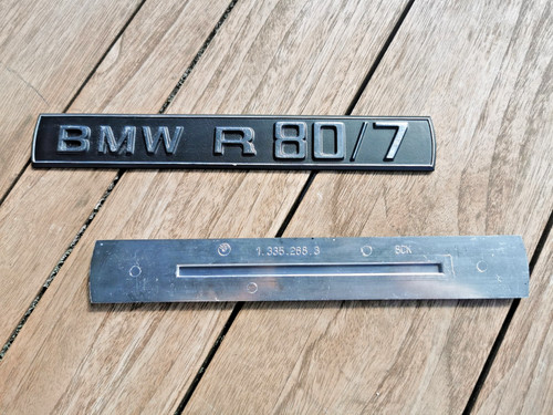 Motortypenemblem bmw r80 - bmw, r80/7