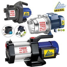 KREISELPUMPE HAUSWASSERWERK GARTENPUMPE WASSER PUMPE KREISEL PUMPE EDELSTAHL JET