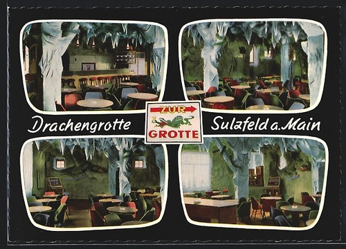 Ansichtskarte sulzfeld main - ansichtskarte, /main