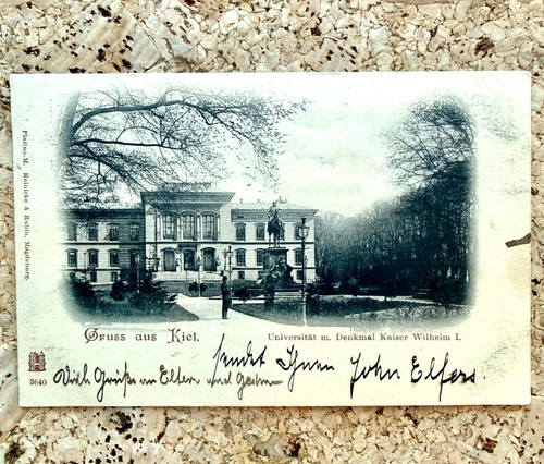 Alte postkarte 1899 - postkarte,