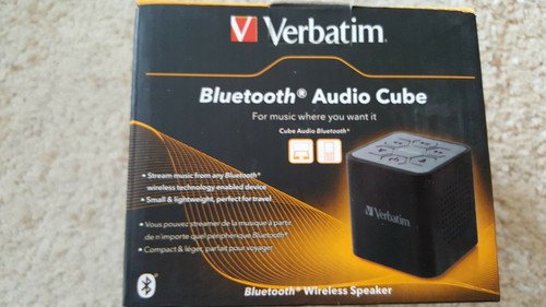 Verbatim bluetooth audio cube - bluetooth,
