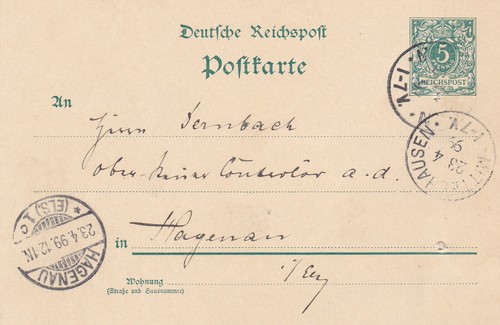 Mittelhausen hagenau karte - mittelhausen,