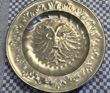 Zinnteller Barock Doppeladler