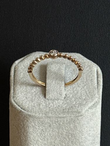 Goldring mit zirkonia gold - mit,