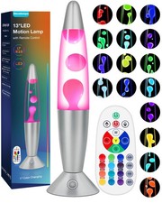 Lavalampe Led Farbwechsel Steuerbar mit Fernbedienung | Lavalampen groß für K...