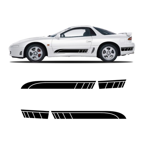 Aufkleber seitliche sportliche