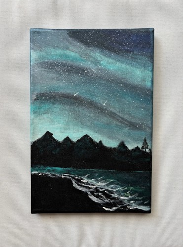 Acrylbild gemälde - acrylbild,