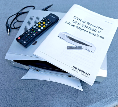 Kathrein dvr receiver - kathrein, ufd