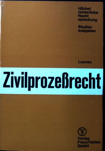 Zivilprozessrecht