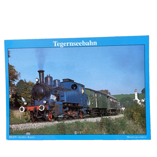 Postkarte zug eisenbahn - ak,