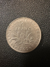 Coin: France, 1 Franc 1960