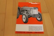 PROSPEKT brochure Porsche Diesel Renault Master Traktor Schlepper dt. "01-25"