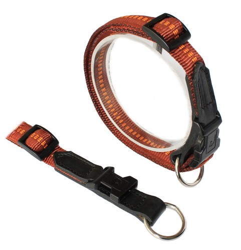Nylon klick hundehalsband - nylon, mit