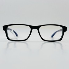 Woodfellas Brille Damen Herren eckig schwarz Büffelhorn Horn Echthorn 53/17