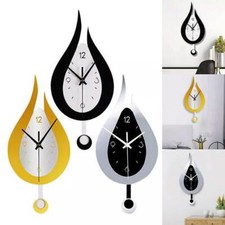 Stille Moderne Wanduhr mit