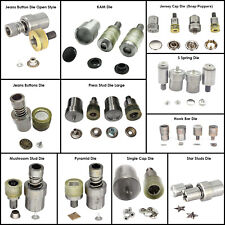 Nieten Befestigung Matrizen für Universal grüne Handpresse Maschine Zum Selbermachen Lederhandwerk Werkzeuge