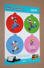 2013 Nintendo Super Mario 3D World Promo Christbaumschmuck Flat Mario