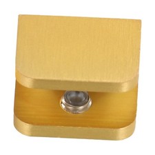 Stilvolle goldene Glas