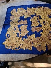 CHANEL Paris Schal Blau und