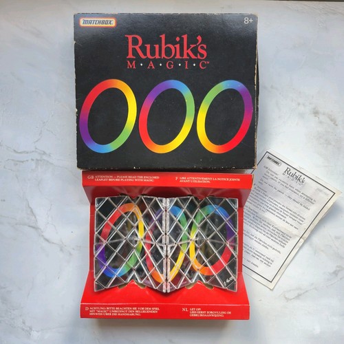 1986 rubik magic rings - rubik's,