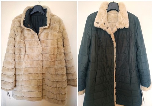 Wendemantel neu webpelz - wendemantel,