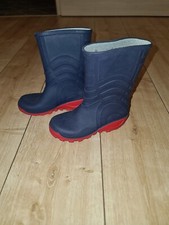 Gummistiefel für Kleinkinder Gr. 27 blau/rot