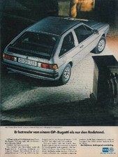 Volkswagen VW Scirocco II GLI - Reklame Werbeanzeige Original-Werbung 1982 (1)