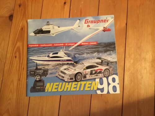 Alter graupner katalog - alter,