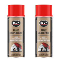 2 x Bremssattellack ROT