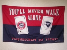 FC Bayern München - VFL Bochum  FeundschaftsFlagge  154x88cm  NEU  Rarität Fahne
