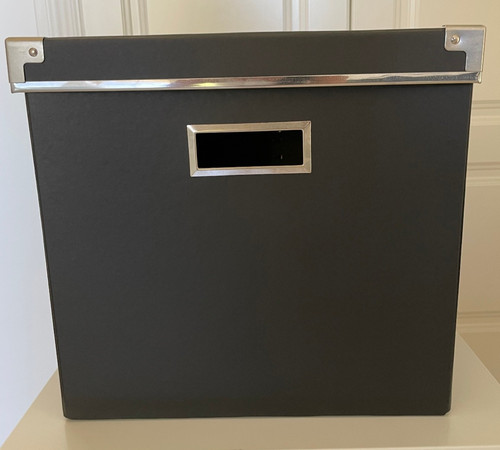 Aufbewahrungsbox schwarz
