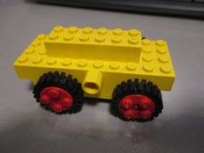 Lego; Aufziehmotor; Aufzugmotor; gelb; ohne Schlüssel; aus Set 890; (D)