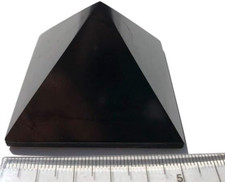 Schungit pyramide poliert - schungit,