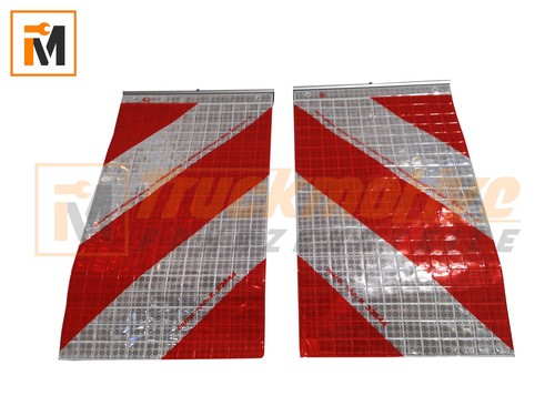 Warntafel ladebordwand - 2x,