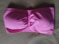 Trägerloses Seamless Bustier Gr. M  / 40-42 pink
