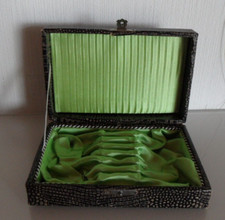 Schöner, alter Besteckkasten