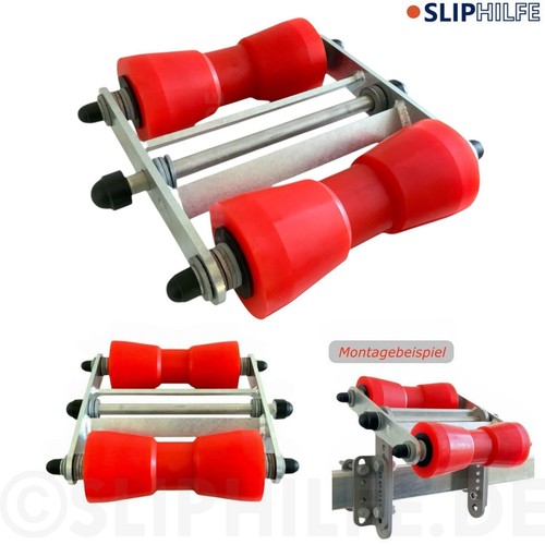 2er kielrolle wippe - wippe, orangeline