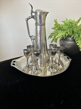  Jugendstil Likör Set 6