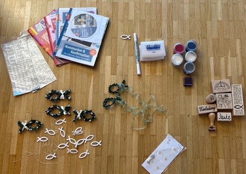 Bastelset taufe konfirmation - bastelset, taufe,