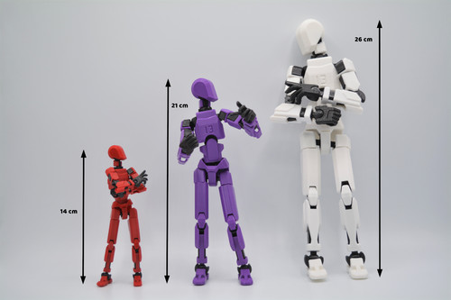 Dummy flexible actionfigur - dummy,